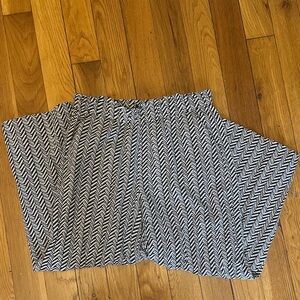 Loft Chevron Wide Leg Pants